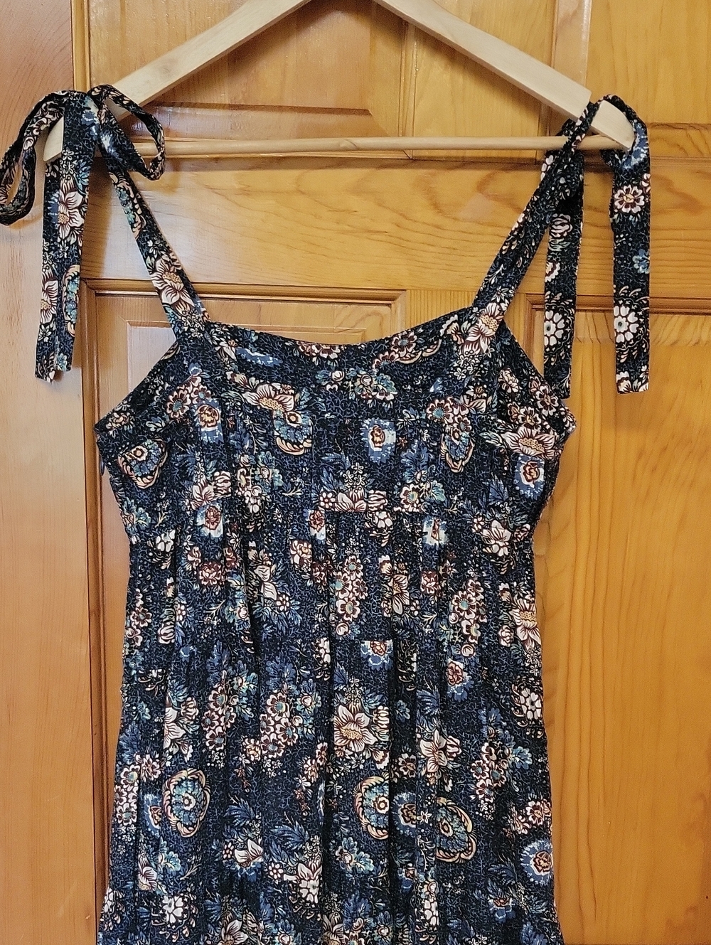 Ulla Johnson Cordelia Floral Tie-Shoulder Midi Dress size 4 ***SAME DAY SHIP - Picture 7 of 7